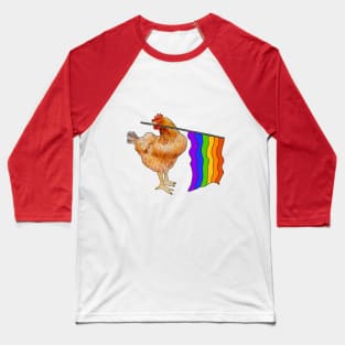 Pride Chicken Baseball T-Shirt